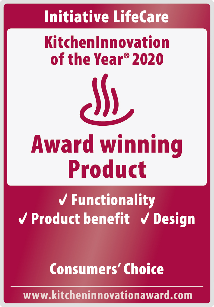 Коллекция посуды  ArtDeco получила престижную награду в рамках международного конкурса промышленного дизайна «Kitchen Innovation of the Year 2020» в категории «Дизайн», «Функциональность» и «Технологии».